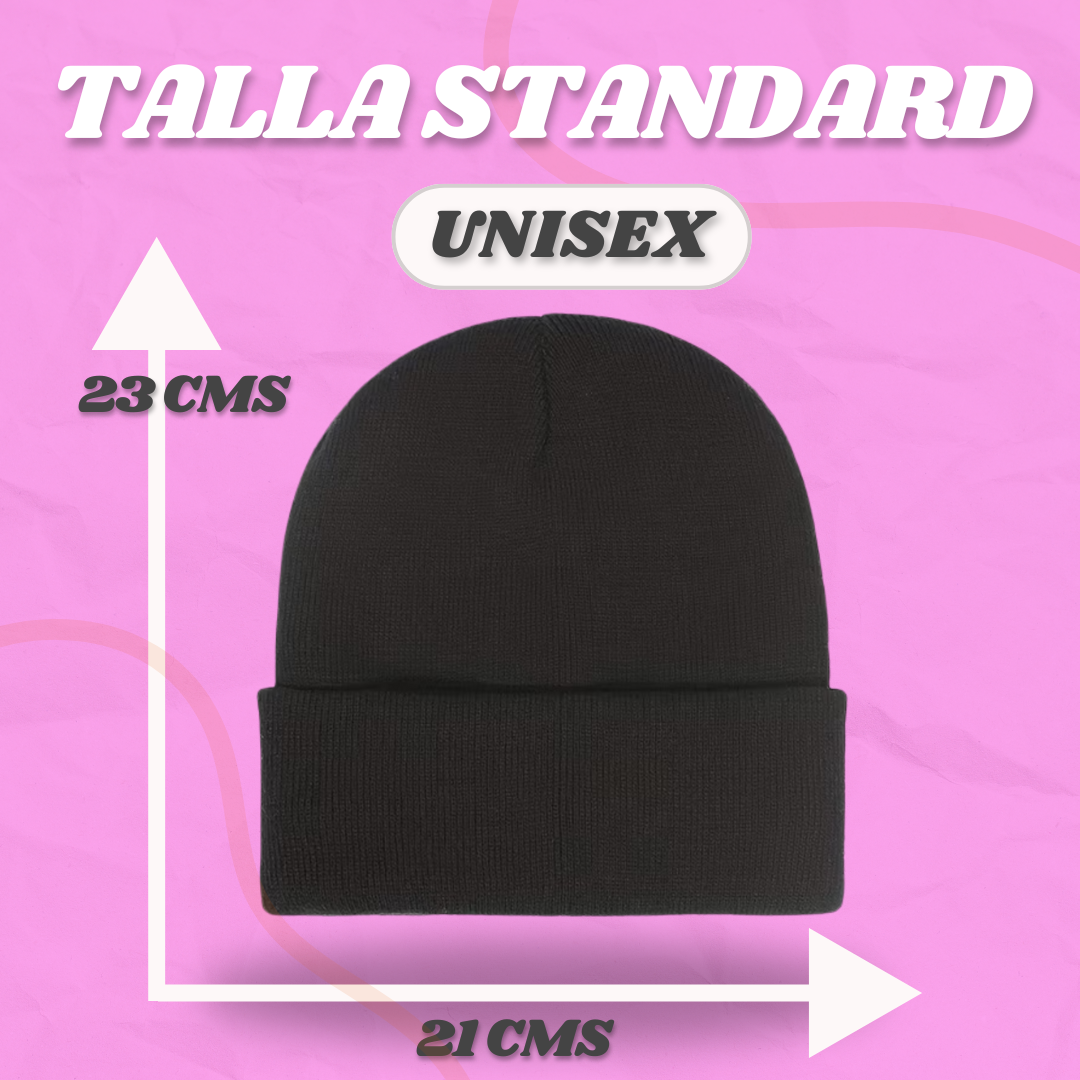 Beanies con Interior de Satin con Logo