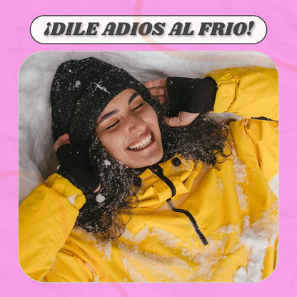 Beanies con Interior de Satin con Logo