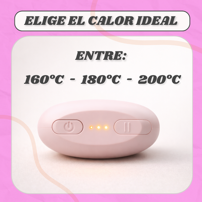 Peine Alisador Portátil con Heat Control