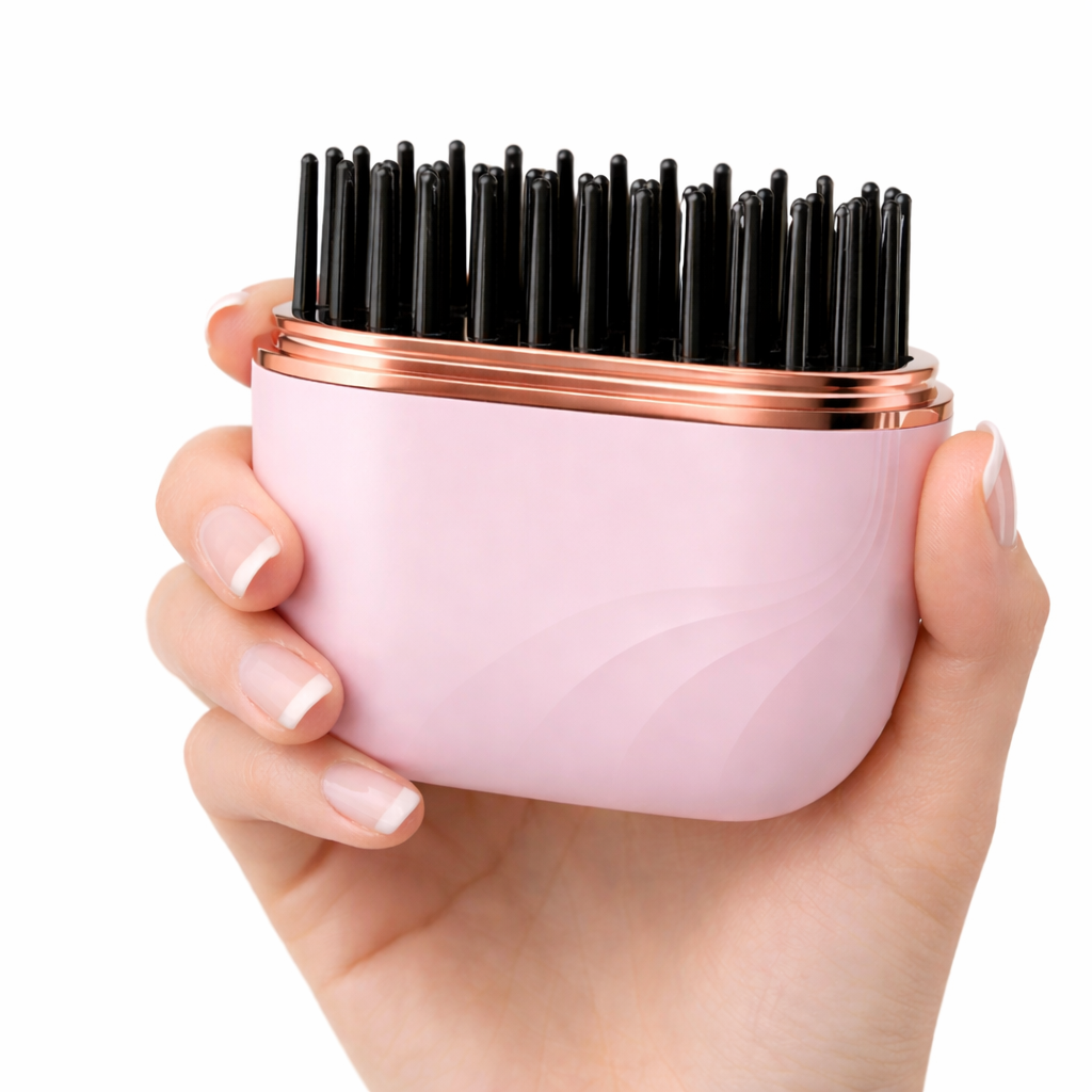 Peine Alisador Portátil con Heat Control